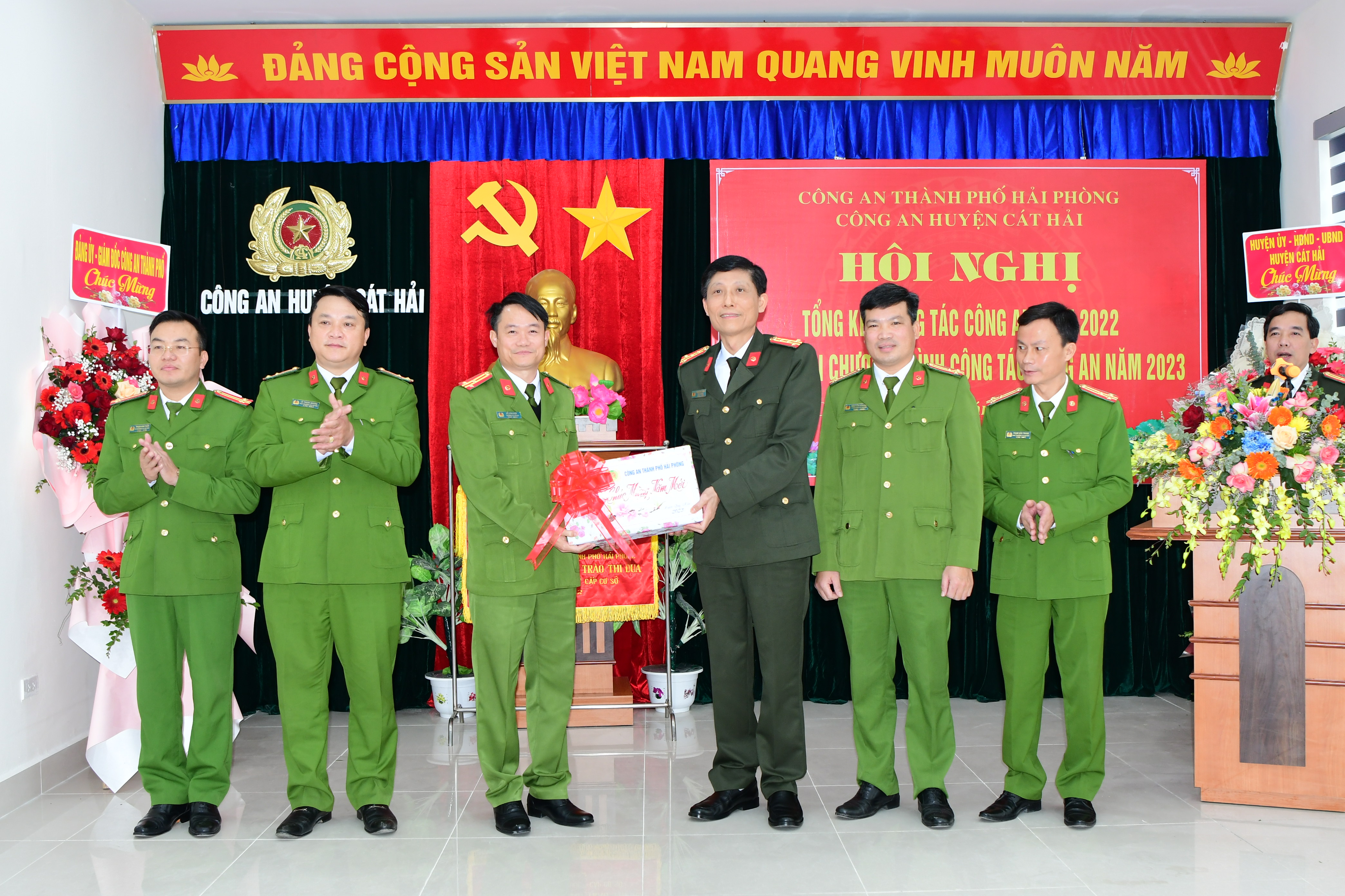 Công an huyện Cát Hải điều tra, khám phá án đạt 100%